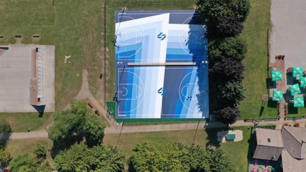 La cancha de Ljubliana en la que creció Luka Doncic recién reformada