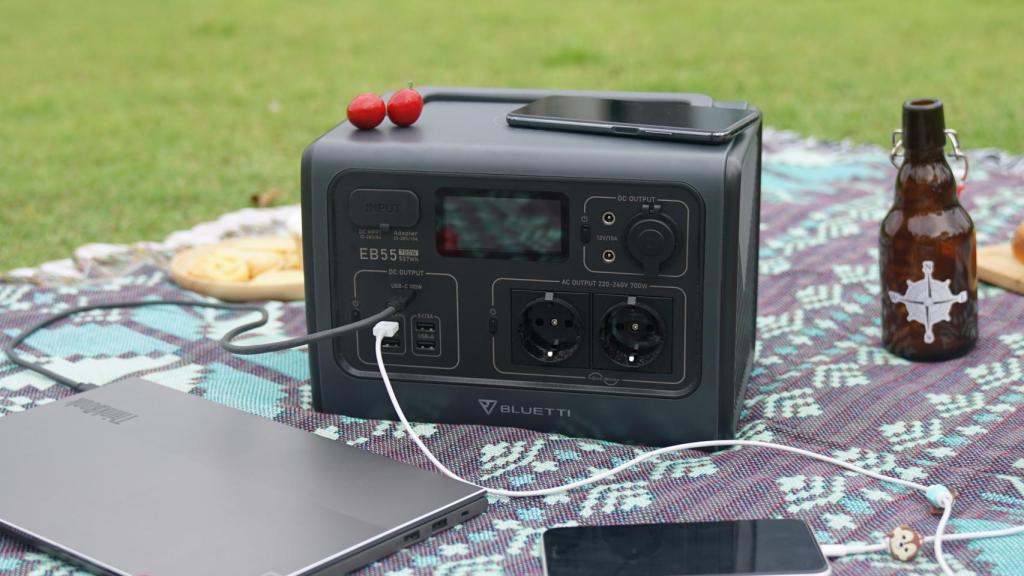 Bluetti EB55, la estación de carga para alimentar todos tus dispositivos a la vez