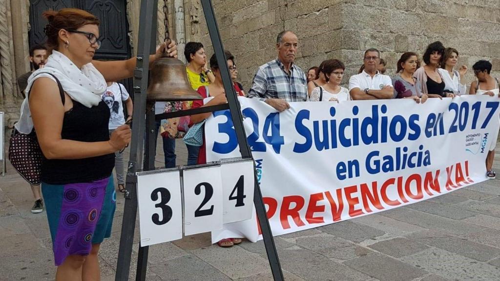 Badaladas pola Prevención do Suicidio en 2017.