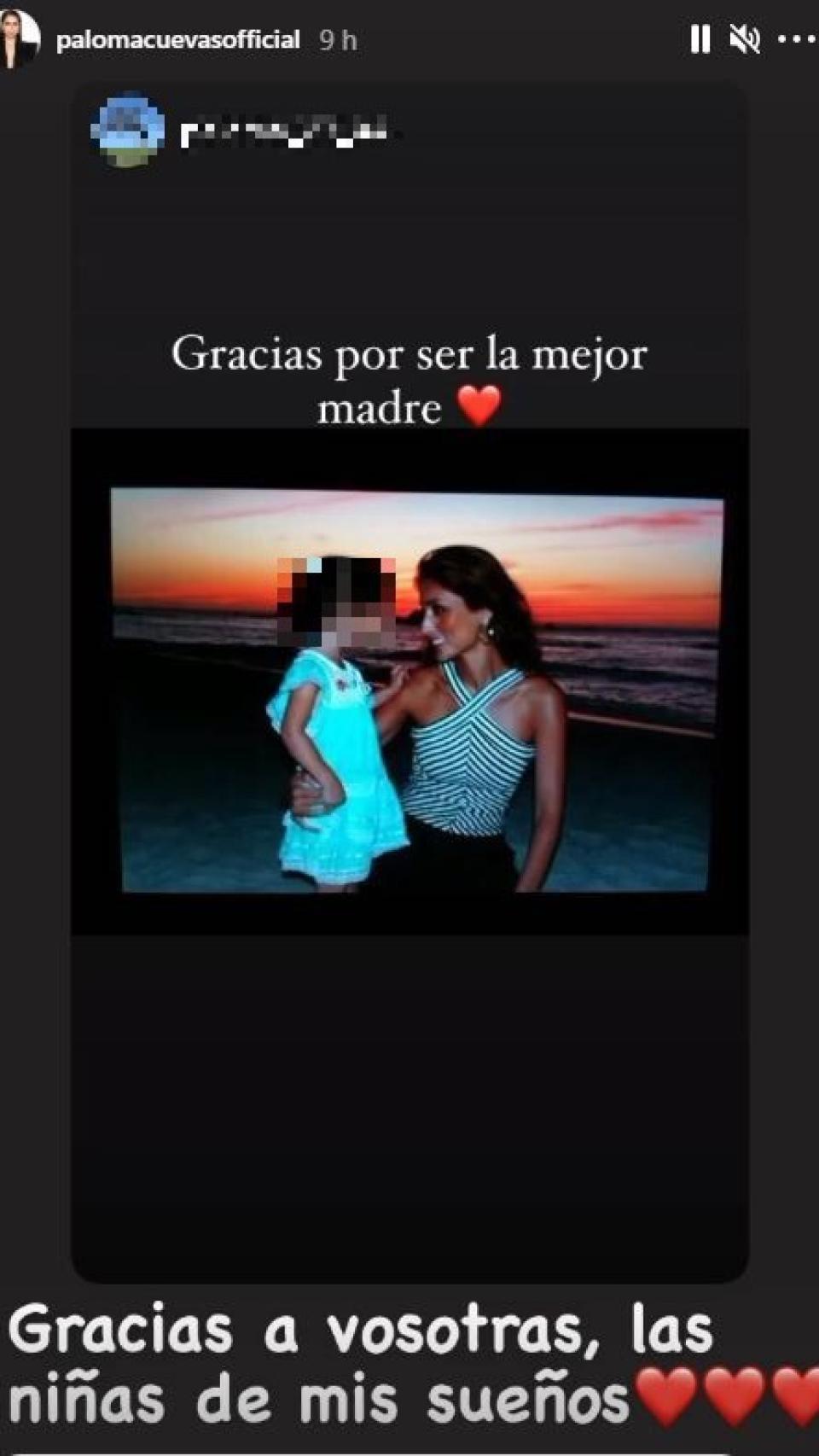 El mensaje de la hija de Paloma, y la posterior respuesta de esta.