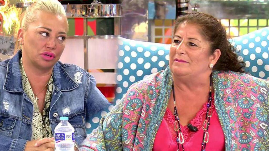 Belén Esteban y Magdalena, tía abuela de Anabel Pantoja, en 'Sálvame'