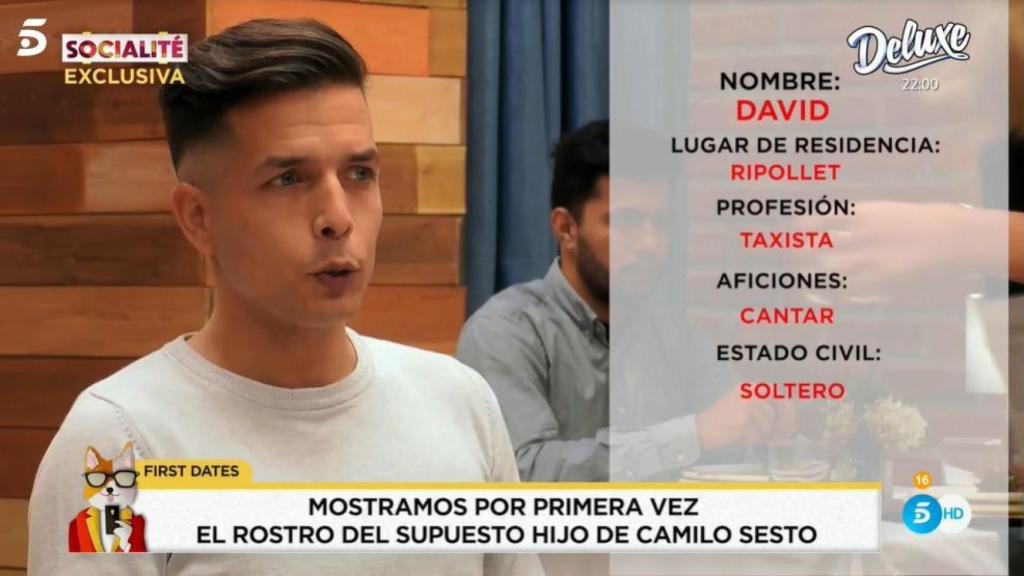 El programa 'Socialité' ha rescatado estas imágenes del joven barcelonés en Cuatro.