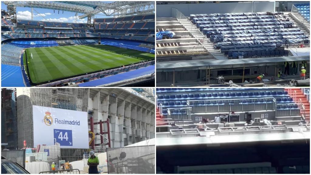 Las obras del Santiago Bernabéu