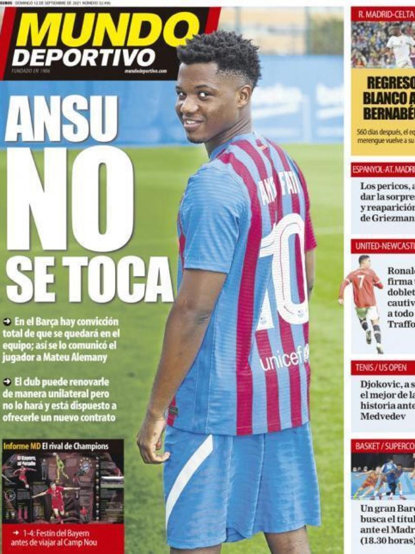Portada Mundo Deportivo