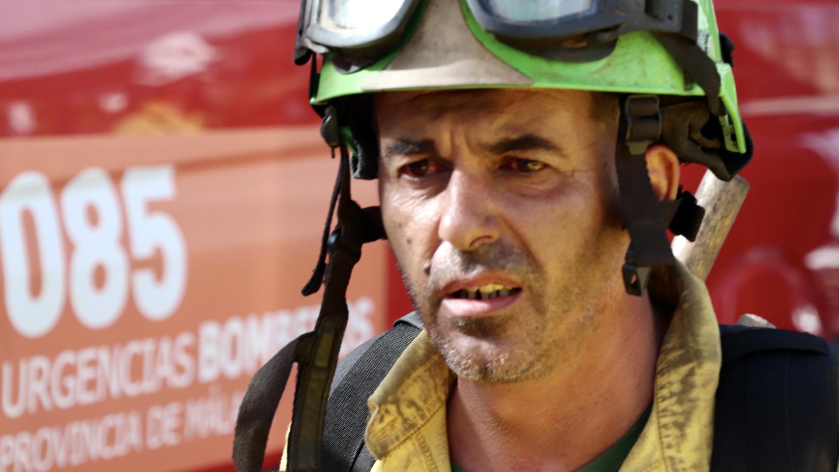 Fotos del cuarto día de lucha contra el fuego en Sierra Bermeja, Málaga.