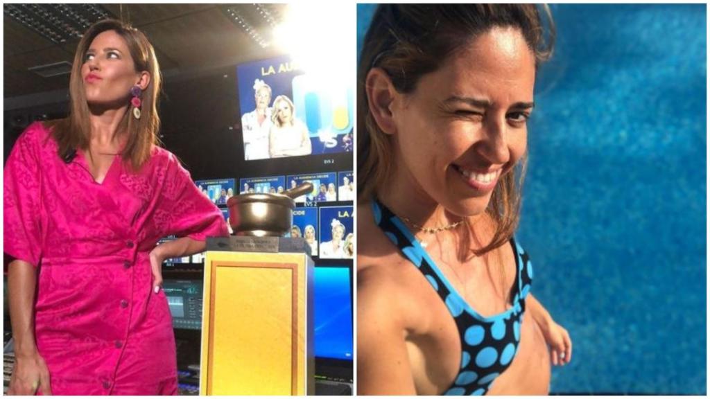 Dos imágenes del perfil de Instagram de Nuria Marín.