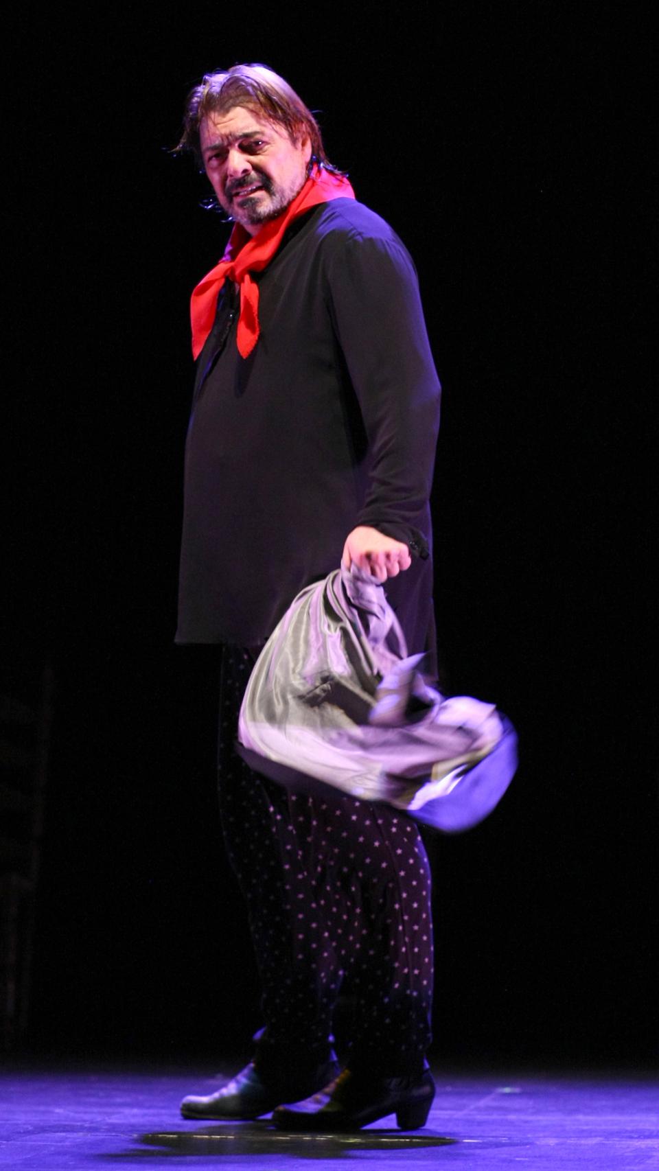 El bailaor Antonio Canales en el espectáculo 'Encuentros' en Barcelona en el año 2018.