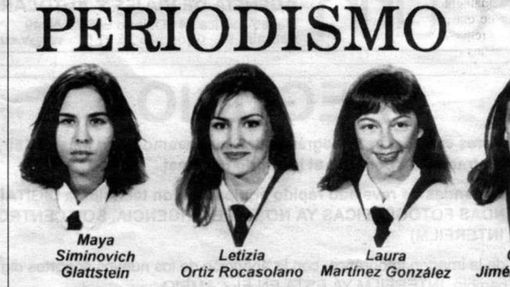 La reina Letizia, en su orla de Periodismo.