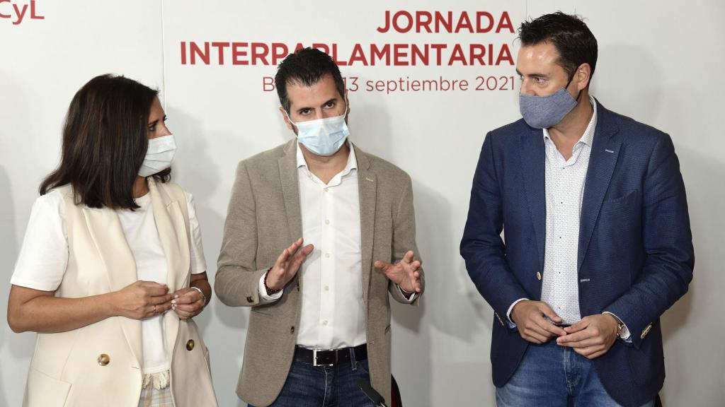 Ricardo Ordóñez  ICAL . El secretario general del PSOECyL y portavoz en las Cortes, Luis Tudanca, preside la Interparlamentaria del PSOE de Burgos, que reúne a parlamentarios y cargos públicos del