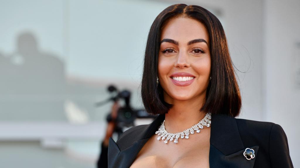 Georgina en el Festival de Cine de Venecia.