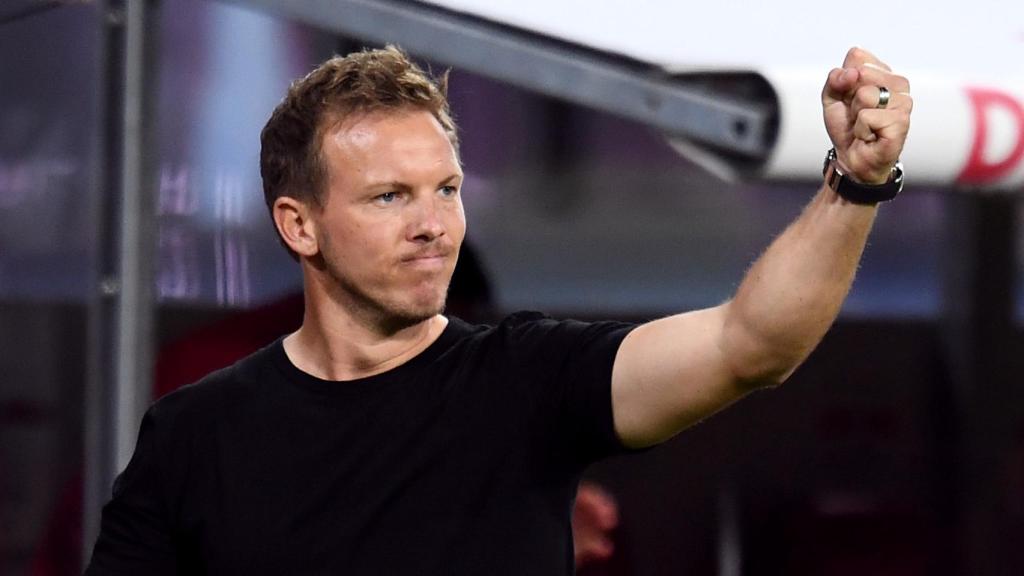 Julian Nagelsmann, en un partido del Bayern Múnich en la temporada 2021/2022