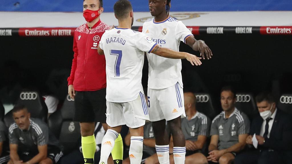 Camavinga debuta en sustitución de Hazard