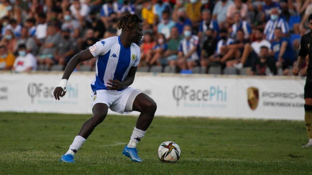 Federiko Bikoro, el jugador guineano proviene del Real Zaragoza.