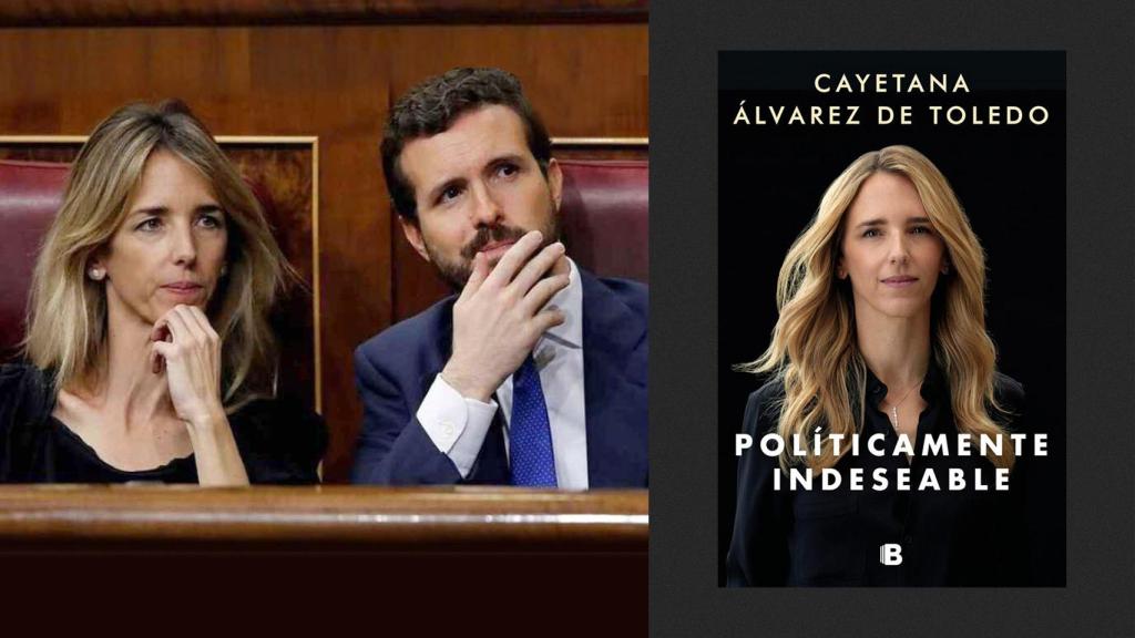 Cayetana Álvarez de Toledo y Pablo Casado, en el Congreso.