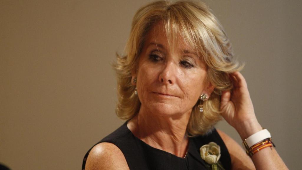 Esperanza Aguirre, expresidenta de la Comunidad de Madrid.