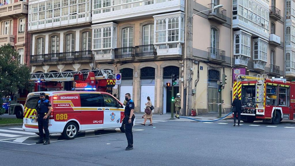 Incendio en Juana de Vega.