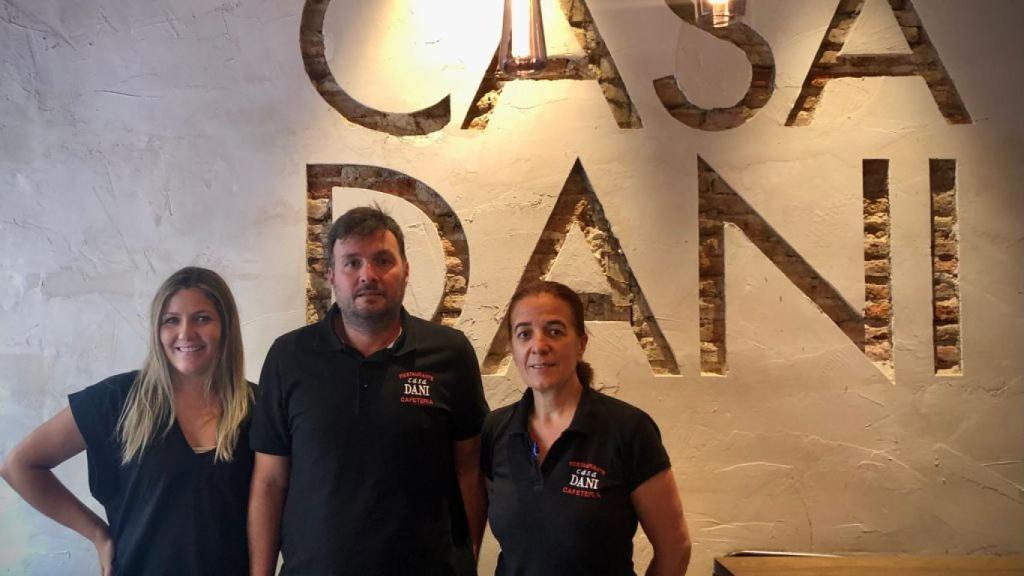 Noelia, Dani y Teresa, jefes de Casa Dani