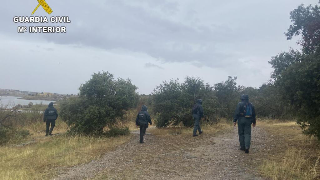 Batidas en los  alrededores del Guajaraz, en Argés (Toledo)
