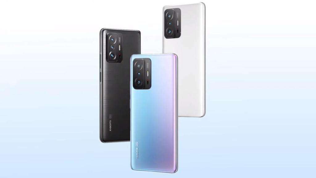 Xiaomi 11T en diferentes colores