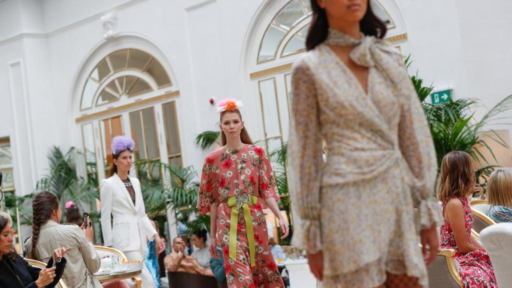 Desfile de Jorge Vázquez en Madrid.