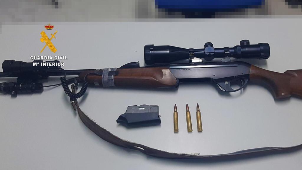 Rifle intervenido zamora