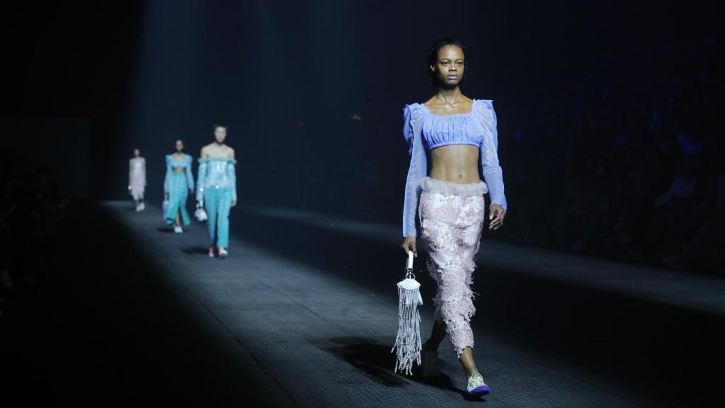 Desfile de Kenzo en París.