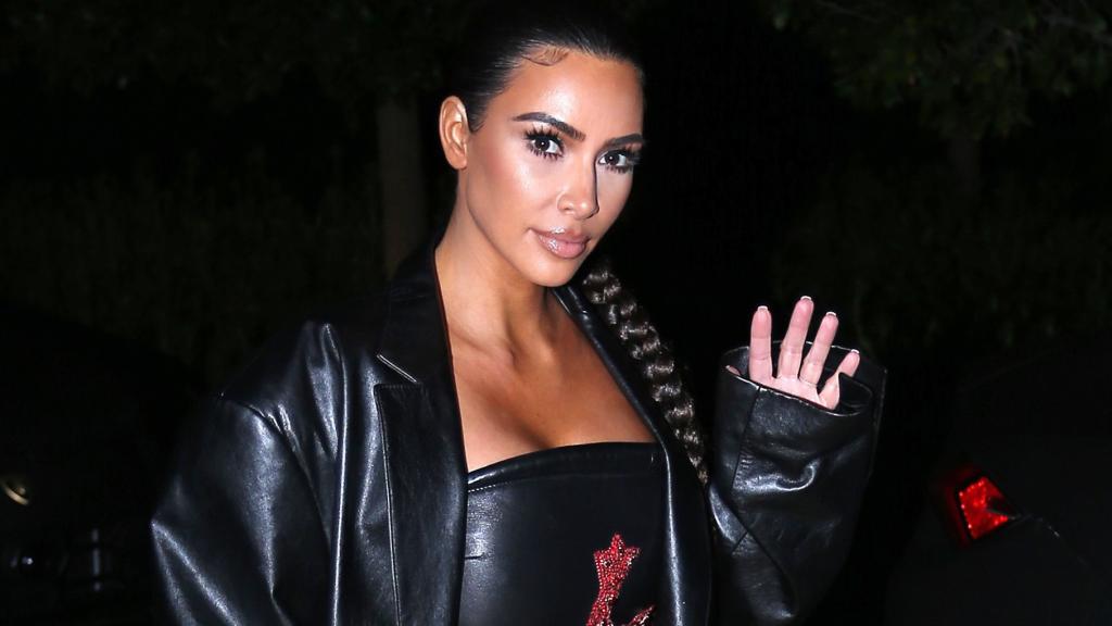 Kim Kardashian en Malibú el pasado mes de agosto.