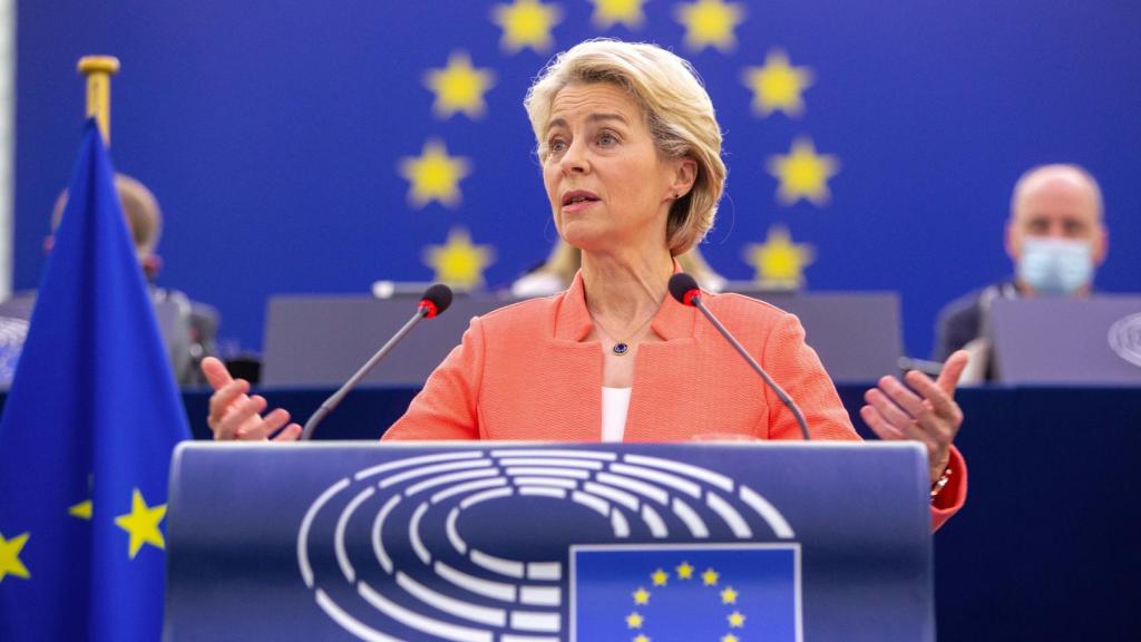 La presidenta de la Comisión Europea, Ursula von der Leyen.