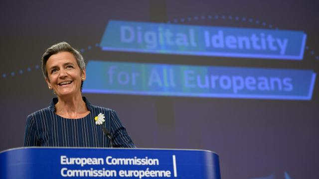 La comisaria de Competencia, Margrethe Vestager.