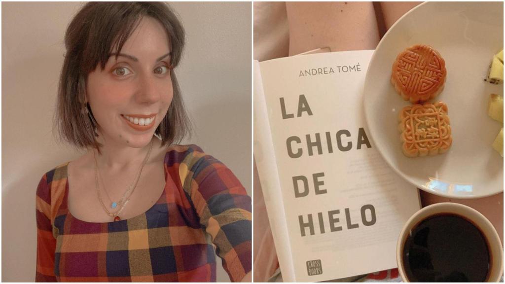 Andrea Tomé y su séptima novela.
