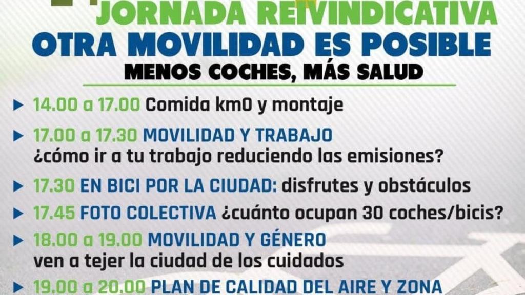 'Otra Movilidad Es Posible: Menos Coches, Más Salud'.