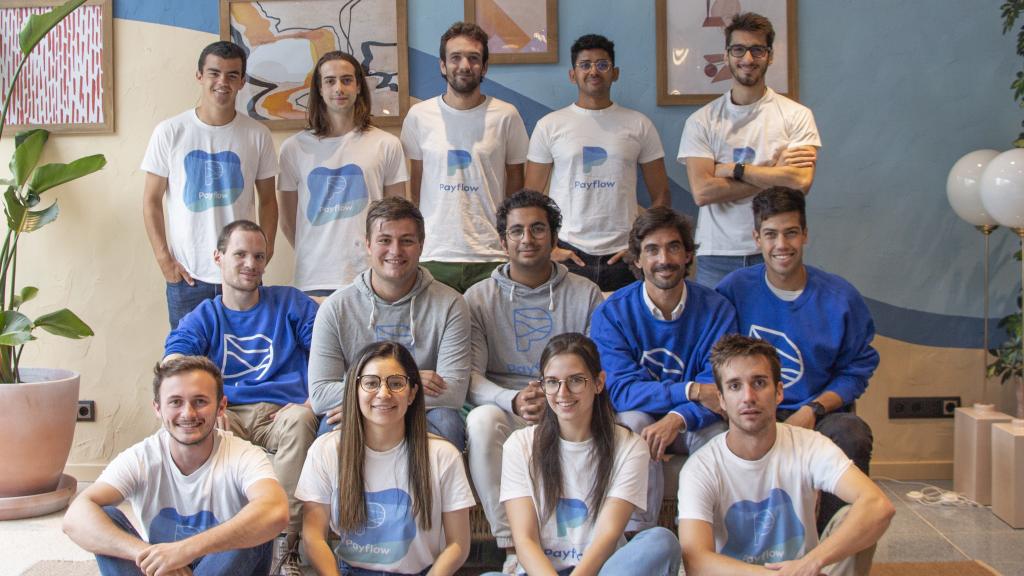 Miembros del equipo humano que conforma Payflow en Barcelona.