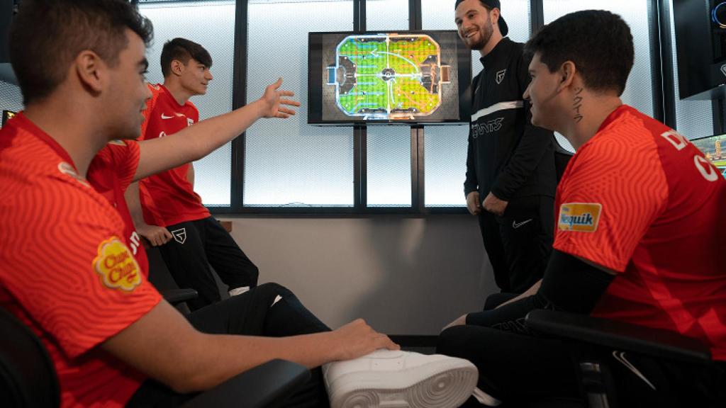 El equipo de  Rocket League de Vodafone Giants Málaga.