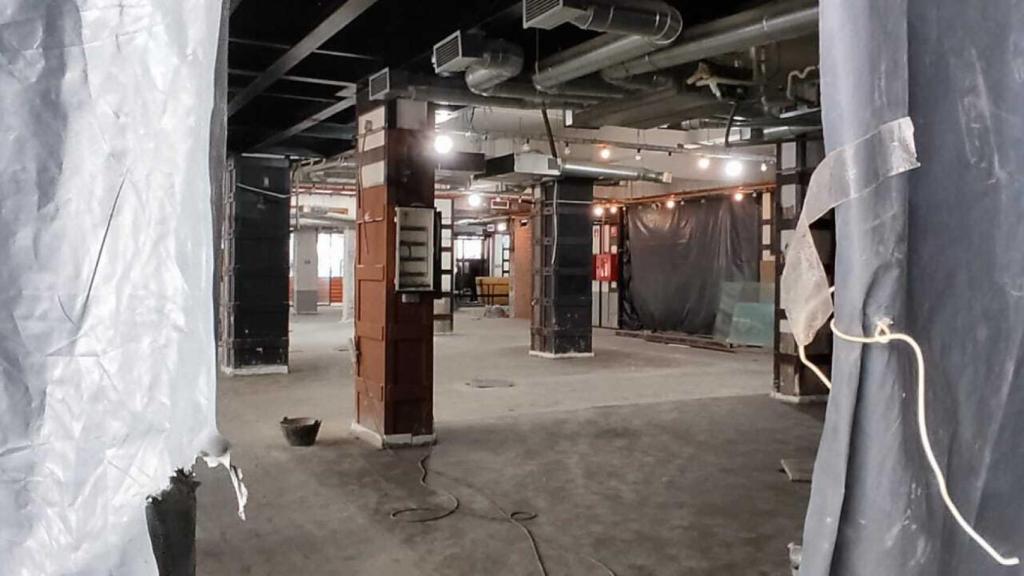 El interior de La Merced.