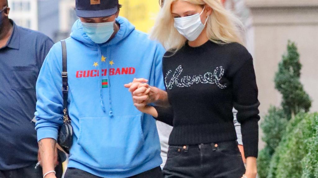 Brooklyn y Nicola, en septiembre de 2020 en Nueva York.