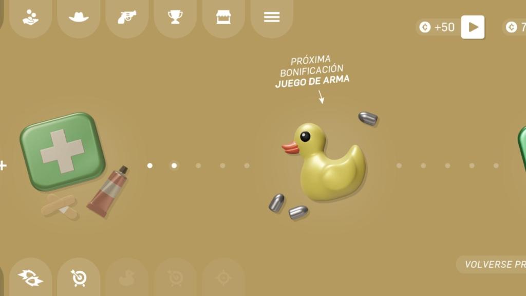 Recompensas en Gumslinger