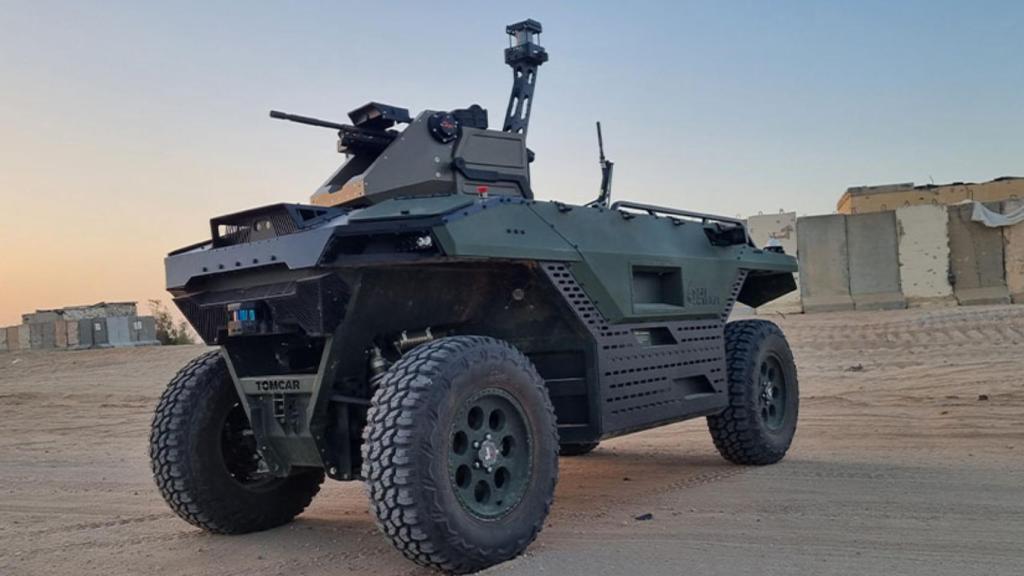 REX MKII, el nuevo robot de Isreal para patrullar fronteras.