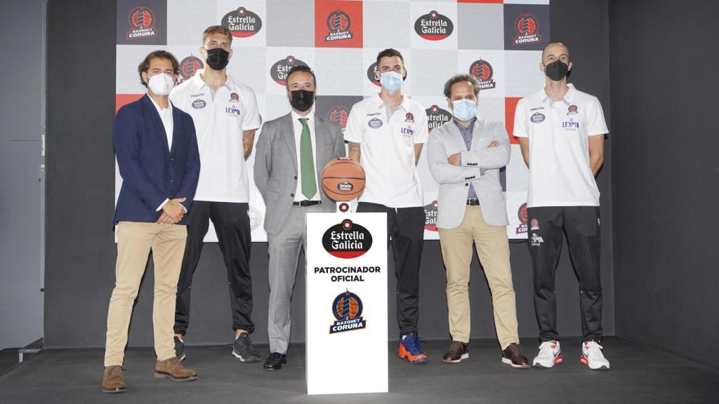 Estrella Galicia patrocinará al Basquet Coruña durante las próximas dos temporadas