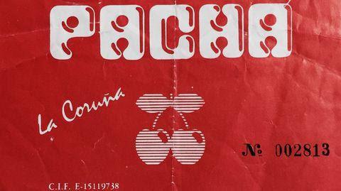 En la imagen, entrada de Pachá A Coruña (Fuente: underdub.net)