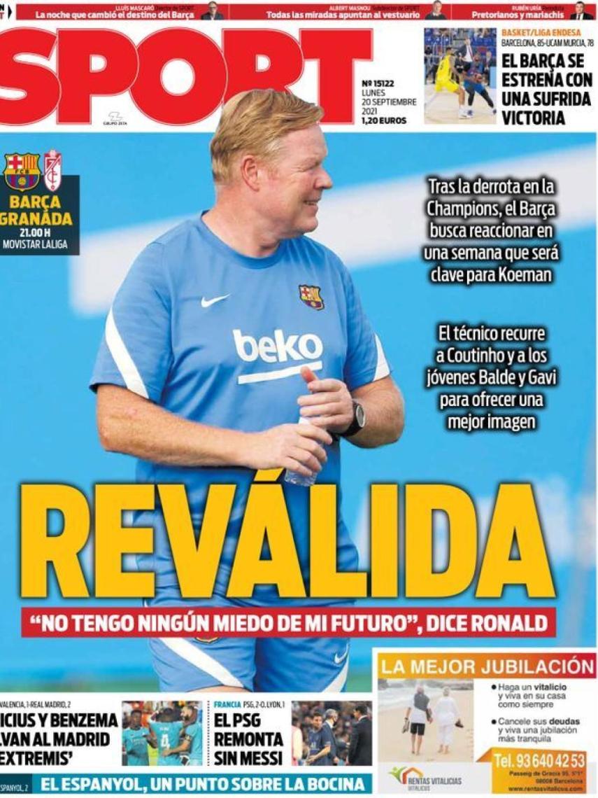 Portada SPORT