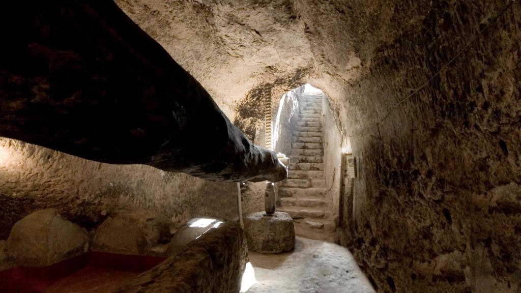 Bodega tradicional en el municipio de Cigales