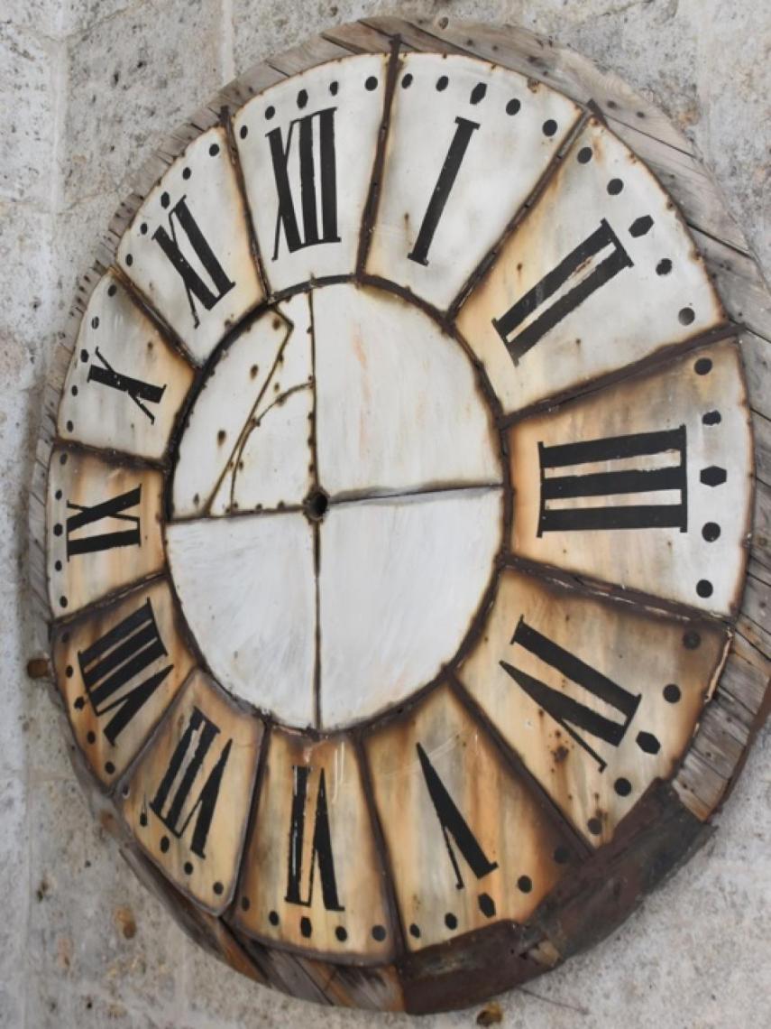 Reloj original de la Catedral de Valladolid