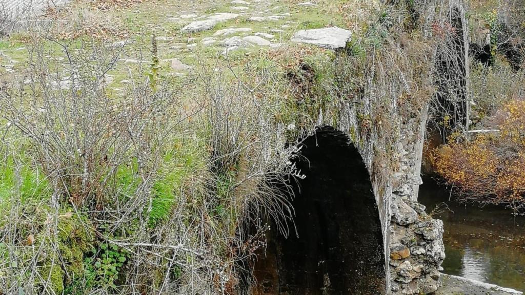 Puente romano de Villalfeide en León
