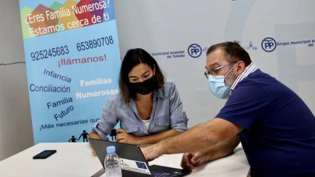 Claudia Alonso, portavoz del PP en el Ayuntamiento de Toledo