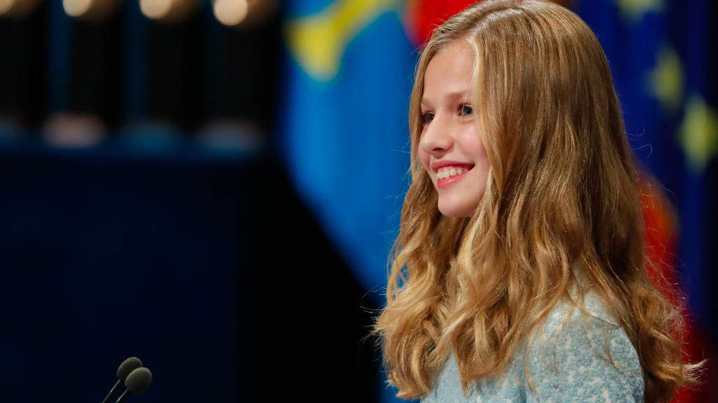 La princesa Leonor en los Premios Princesa de Asturias de 2019.