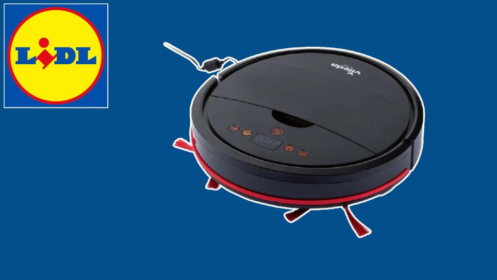El robot aspirador de Lidl tiene una rebaja del 11%.