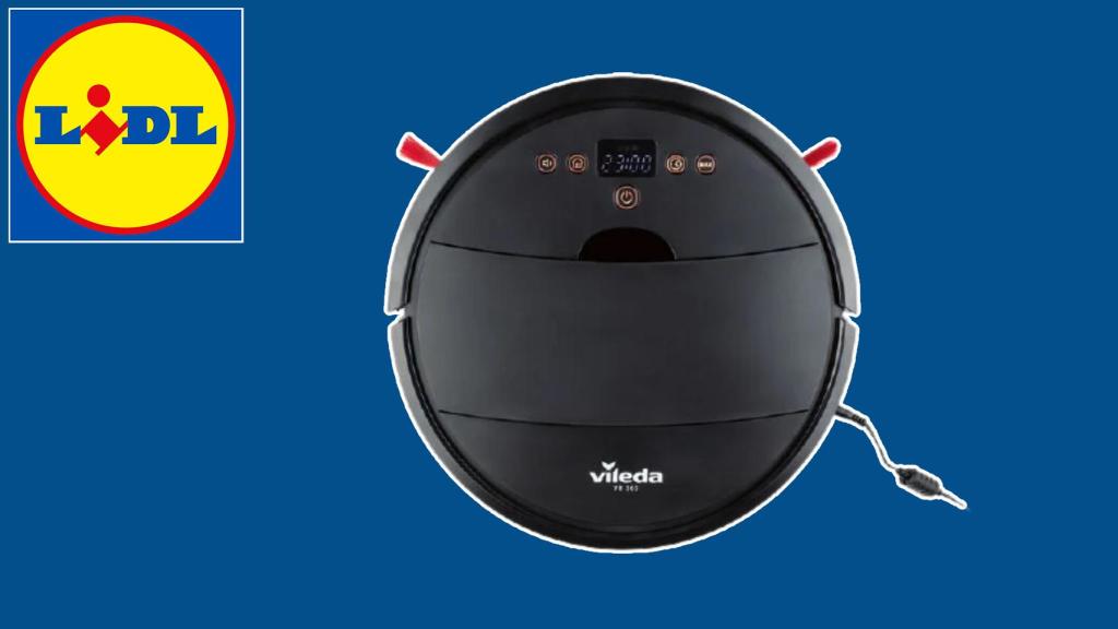 Lidl tiene en oferta su robot aspirador.