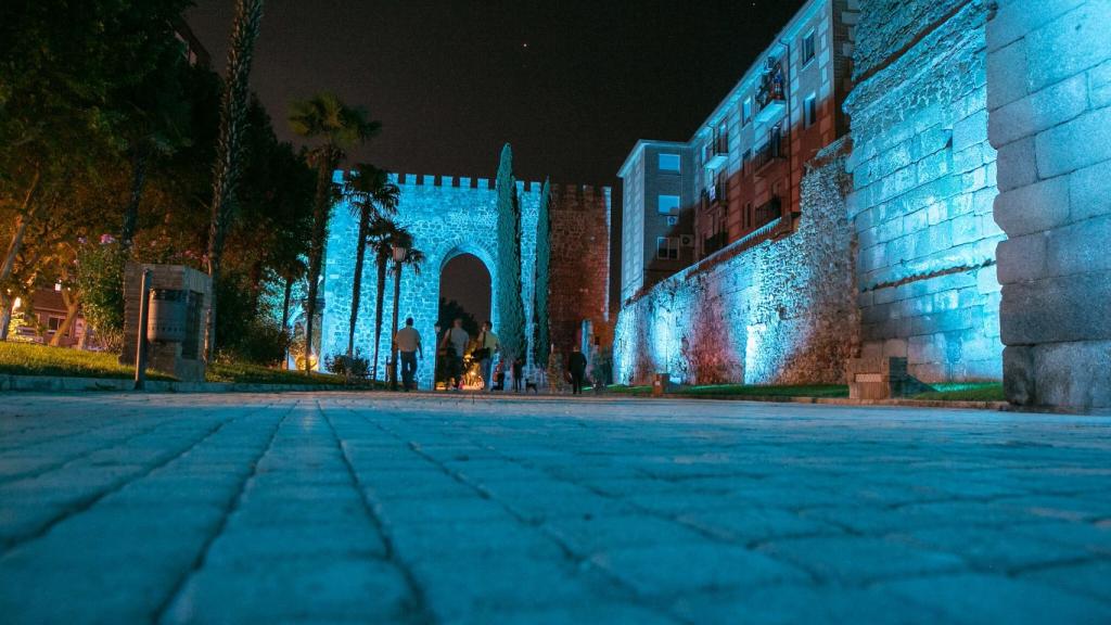 Nueva iluminación artística en las Murallas de Talavera