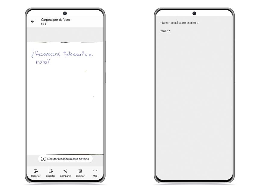 Reconocimiento de texto escrito a mano