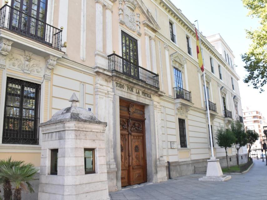 Palacio real de Valladolid, sede de la Corte española entre 1601 y 1606.